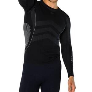 NEW ZENSAH bold compression long sleeve top in black